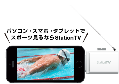 パソコン・スマホ・タブレットでスポーツ見るならStationTV