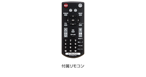 付属リモコン