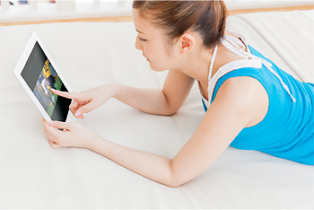 タブレットで見るイメージ