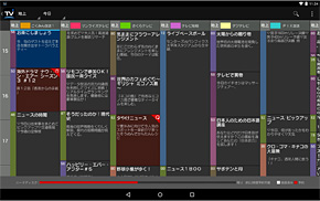 番組表のイメージ