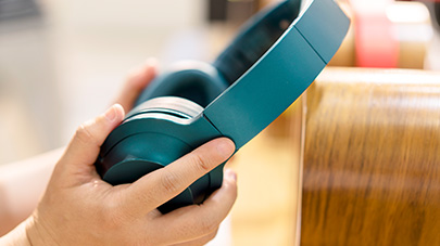 Bluetoothヘッドホンに対応！